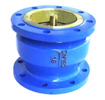 消聲止回閥(鐵殼銅芯)